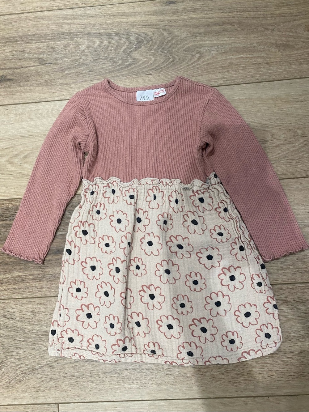 ZARA Dress in Dusty Rose